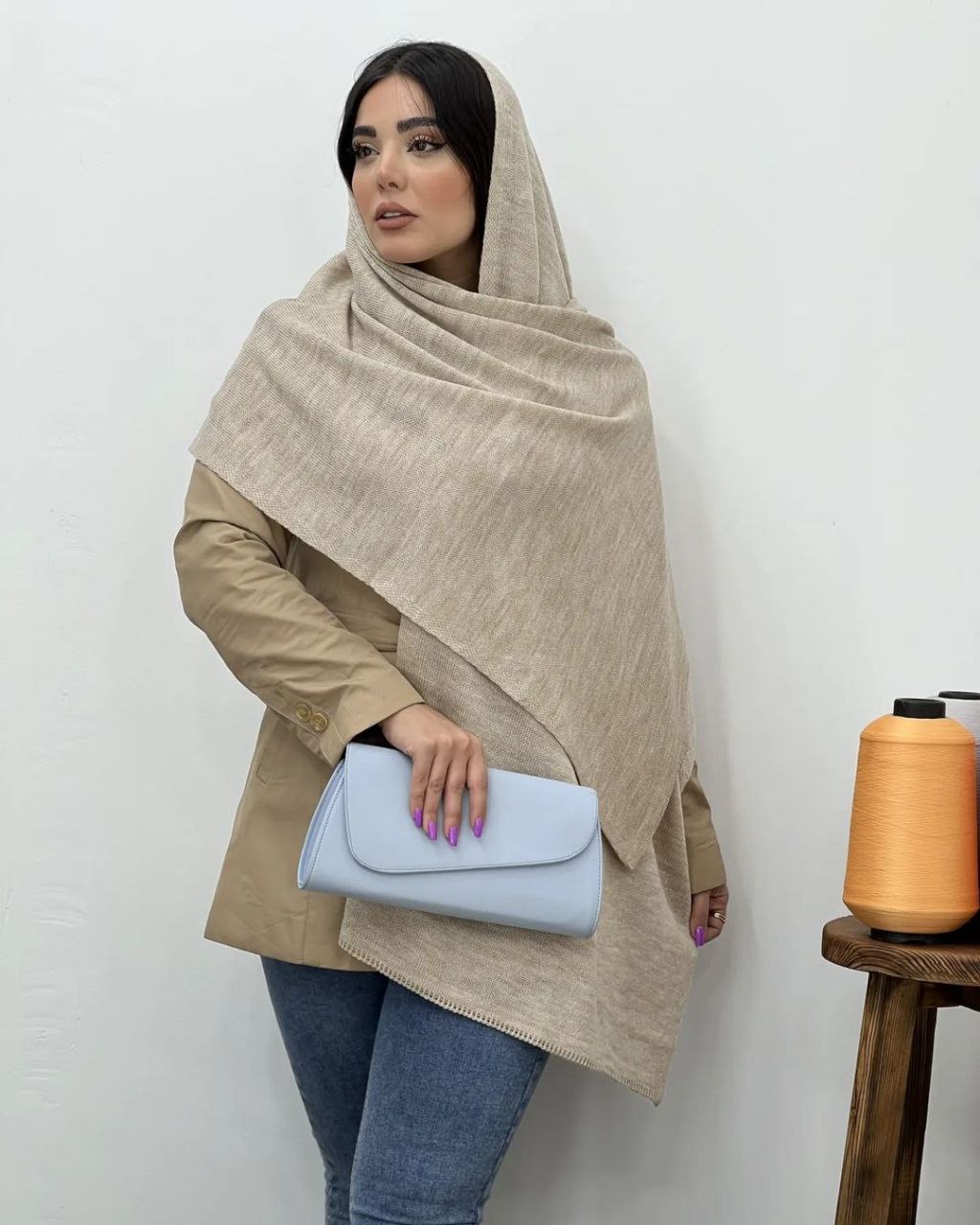 شال بافتنی